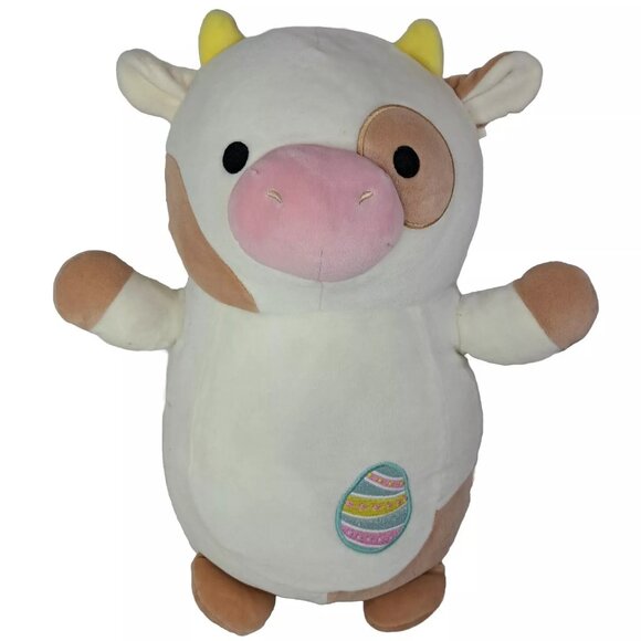 Squishmallows Drella the Cow Easter Egg 2021 HugMees 16 inch Stuffed Animal